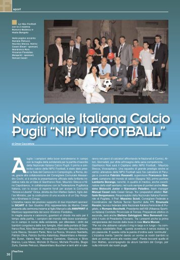 Nazionale Italiana Calcio Pugili â€œNIPU FOOTBALLâ€