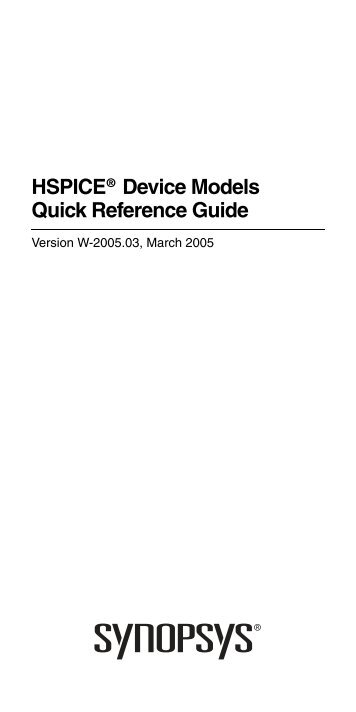 Electrical Reference Guide Electrical Reference Guide
