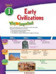 Chapter 1: The First Civilizations - Reed Custer Schools