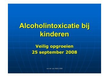 Alcoholintoxicatie bij kinderen