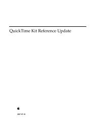 QuickTime Kit Reference Update - filibeto.org