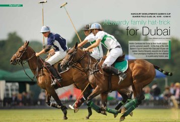 Albwardy family hat-trick Albwardy family hat-trick - Dubai Polo Club