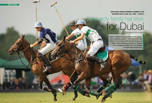 Albwardy family hat-trick Albwardy family hat-trick - Dubai Polo Club