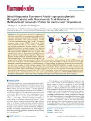 Stimuli-Responsive Fluorescent Poly(N-isopropylacrylamide ...