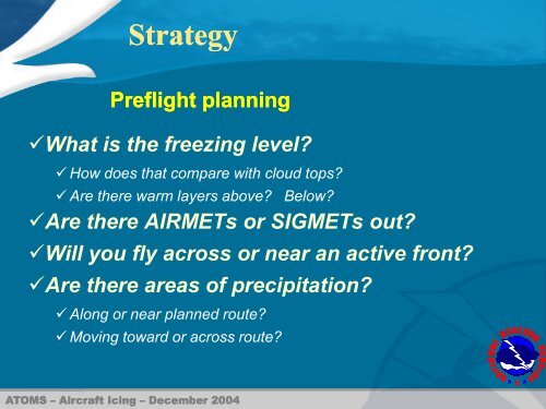 Aircraft Icing - National Weather Service Southern Region ...