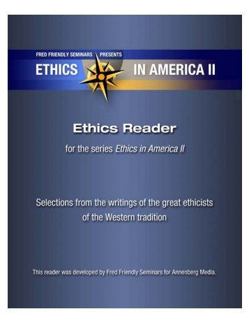 Ethics Reader