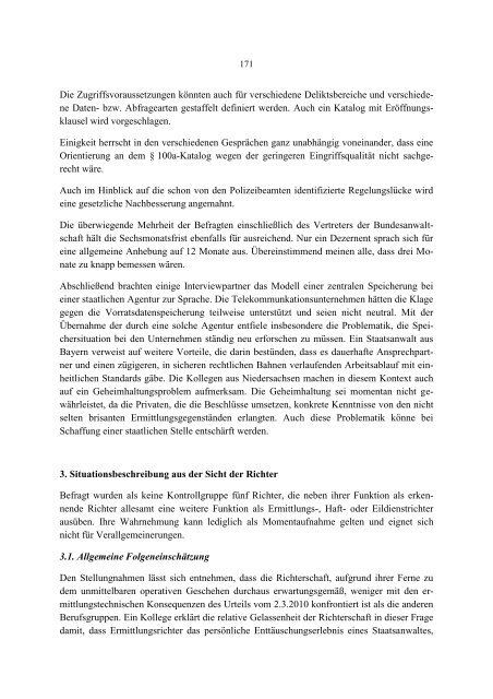 MPI Gutachten Vorratsdatenspeicherung - Bundesministerium der ...