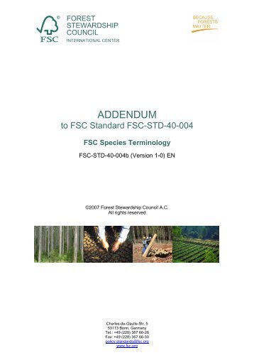 FSC-STD-40-004b V1-0 EN_FSC Species Terminology
