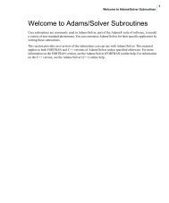Welcome to Adams/Solver Subroutines - Kxcad.net