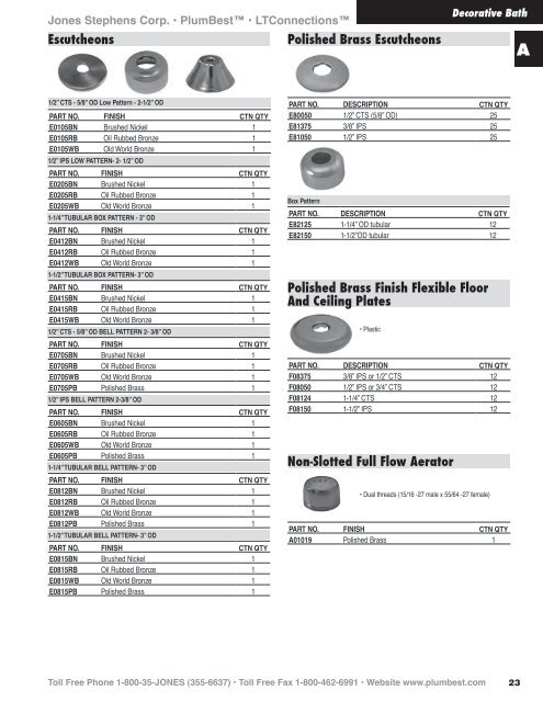 JSC Catalog Vol. 6 - Jones Stephens Corporation