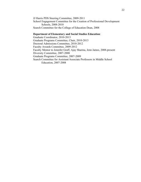 Stephanie Jones CV UGA format MOST CURRENT - College of ...