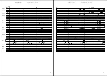 big band papatango score Partition - Alban Darche