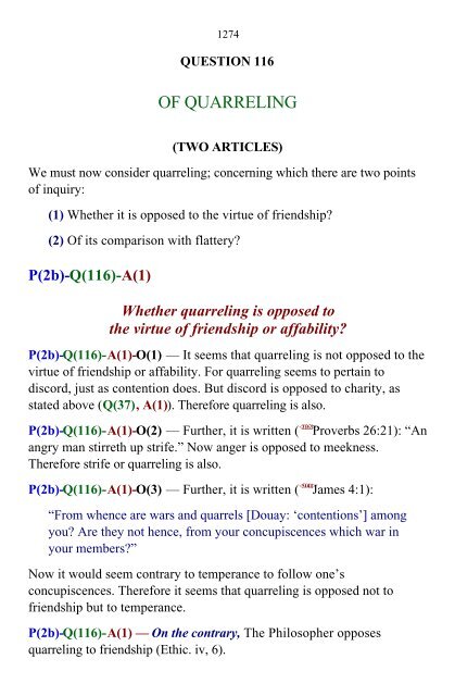 Aquinas - Summa Theologica v.3 - Theology Tools