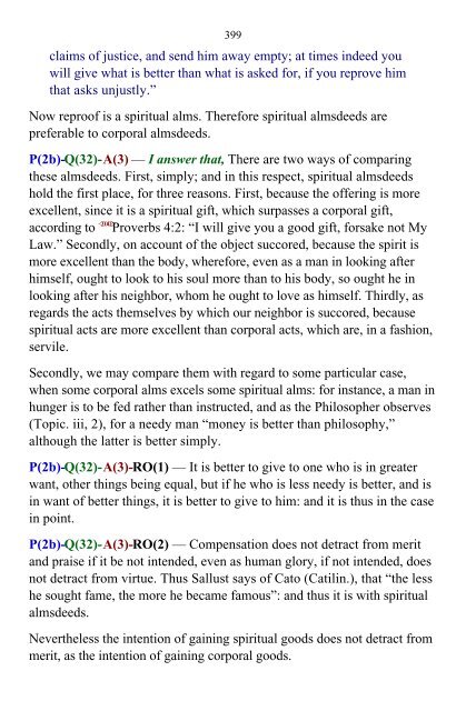 Aquinas - Summa Theologica v.3 - Theology Tools