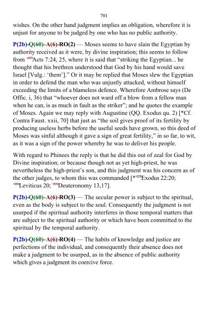 Aquinas - Summa Theologica v.3 - Theology Tools