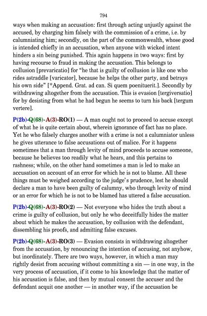 Aquinas - Summa Theologica v.3 - Theology Tools