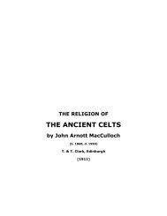 The Religion of the Ancient Celts by John - Six Crows Alliance for ...