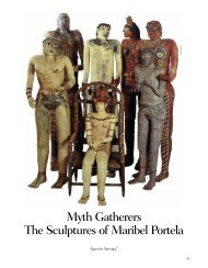 Myth Gatherers The Sculptures of Maribel Portela