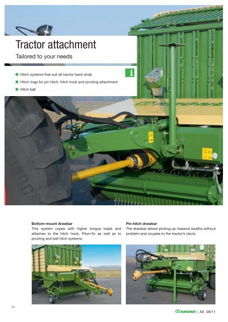 Self-loading/unloading forage wagons www.krone.de - Mediathek ...