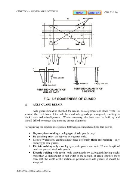 BOGIES AND SUSPENSION - South Central Railway