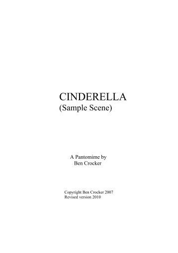 CINDERELLA - Ben Crocker Pantomimes