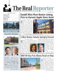 Residential Deals - The Real Reporter