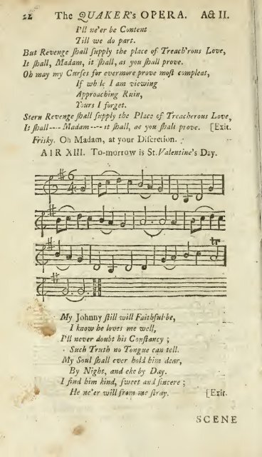 The Quaker's opera. As it is perform'd at Lee's and Harper's Great ...