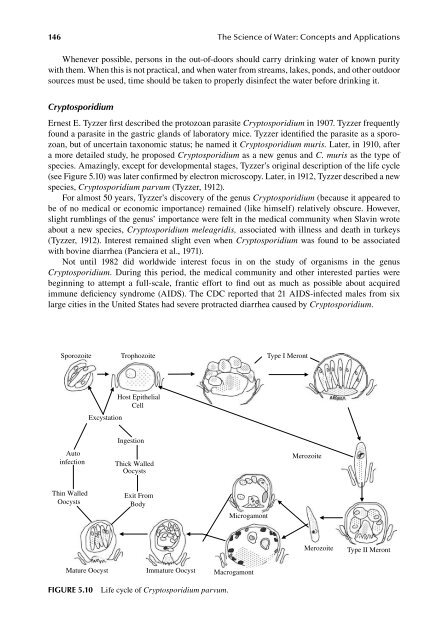 Science of Water : Concepts and Applications