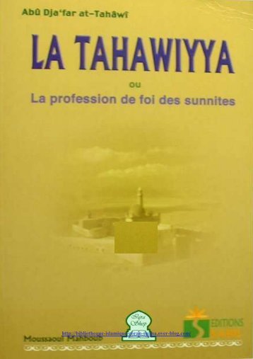 La-Tahawiyya-ou-la-profession-de-foi-sunnite-Sharh--Aq