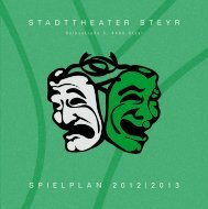 Theaterprogramm - Steyr