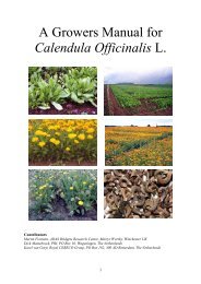 A Growers Manual for Calendula Officinalis L. - IENICA. Interactive ...