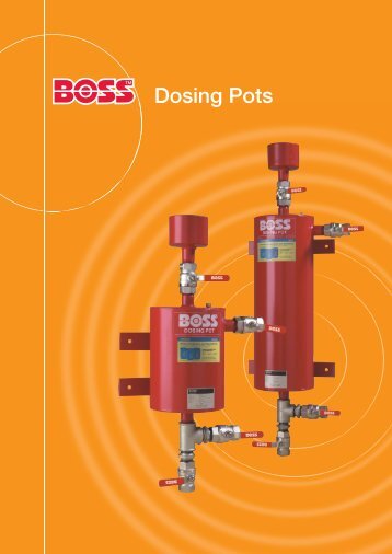 BOSS Dosing Pots - BSS Industrial