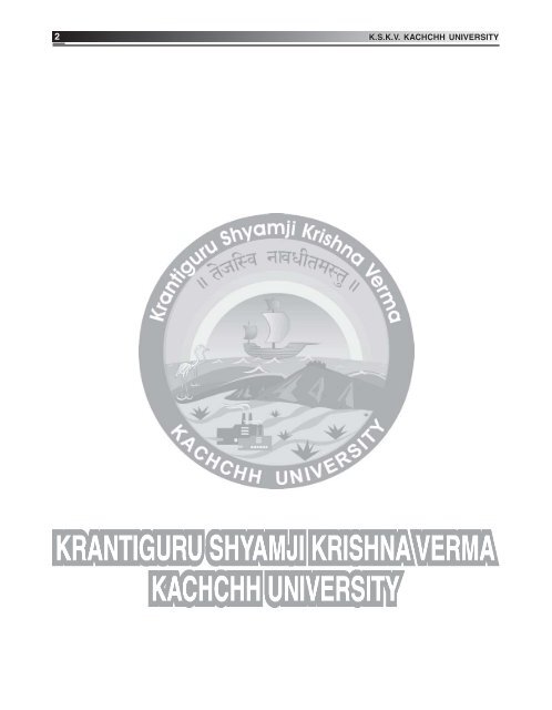 F.Y B.A External - Kachchh University