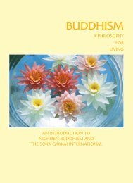 Buddhism: A Philosophy for Living - SGI Canada