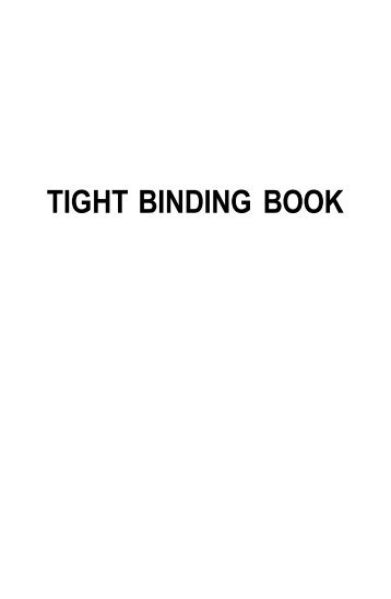 TIGHT BINDING BOOK - OUDL Home