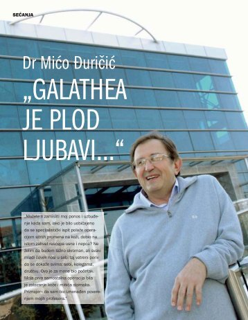 Dr. Mićo Đuričić - Galathea