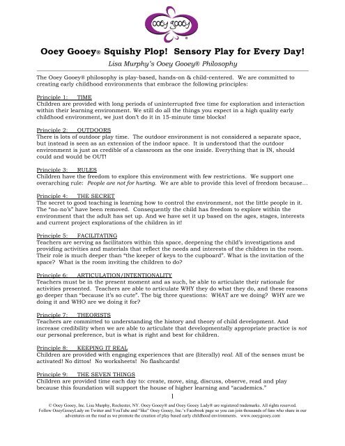 Ooey Gooey® Squishy Plop! Sensory Play for ... - Ooey Gooey, Inc.
