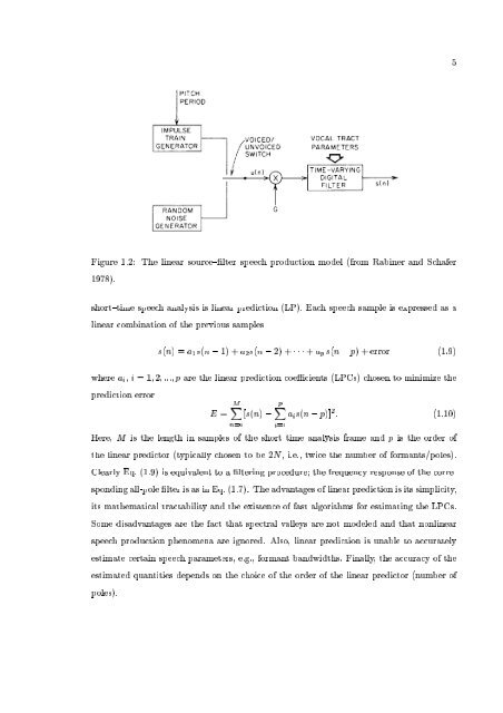 Speech Processing Applications Using an AM-FM Modulation Model ...