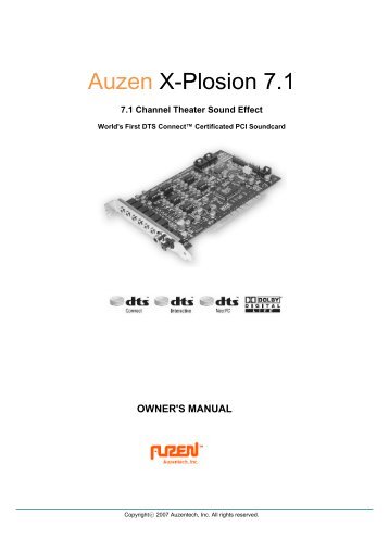 Auzen X-Plosion 7.1 - static.highspeedb...