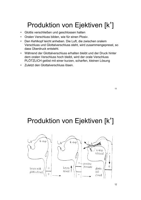 K3.1 Phonetik und Phonologie II Parameter zur Bestimmung von ...