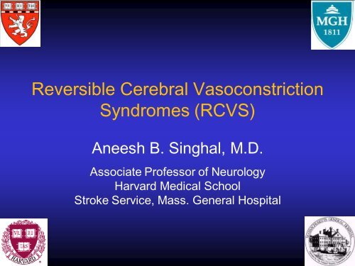 Reversible Cerebral Vasoconstriction Syndromes (RCVS)