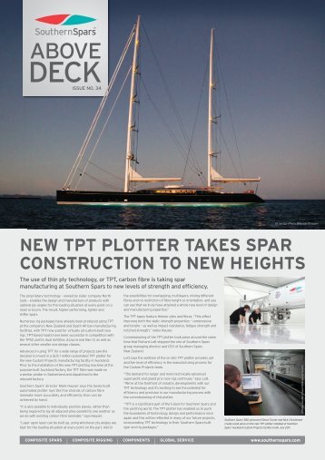 NEW TPT PLOTTER TAKES SPAR ... - Southern Spars