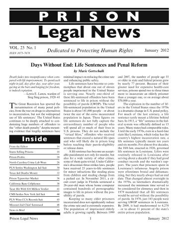 IS PASS? - Prison Legal News