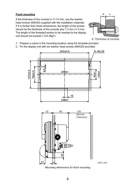 Installation Manual COLOR GPS PLOTTER GP-7000 - Furuno USA