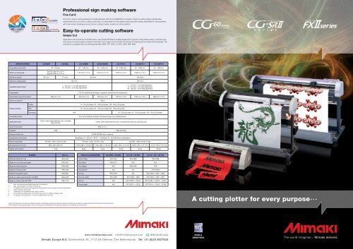 mimaki simple cut