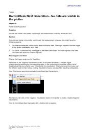 ControlDesk Next Generation - No data are visible in the plotter