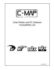 Chart Plotter and PC Software Compatibility List