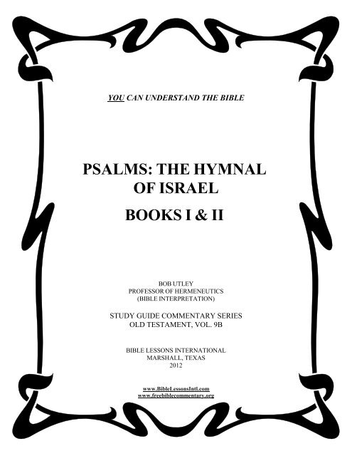 Tehillim / Psalms 47, Part 2, Living As The Shields Of God And The Need For  Circumcision -  Teaching Ministry