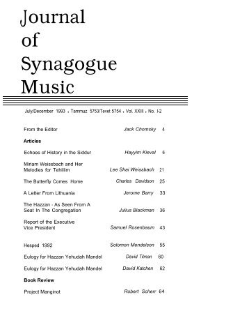 Volume 23, Number 1-2 - Cantors Assembly