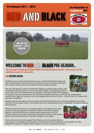 Red and Black - Puddletown RFC